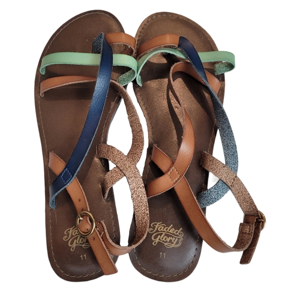 faded glory flip flops